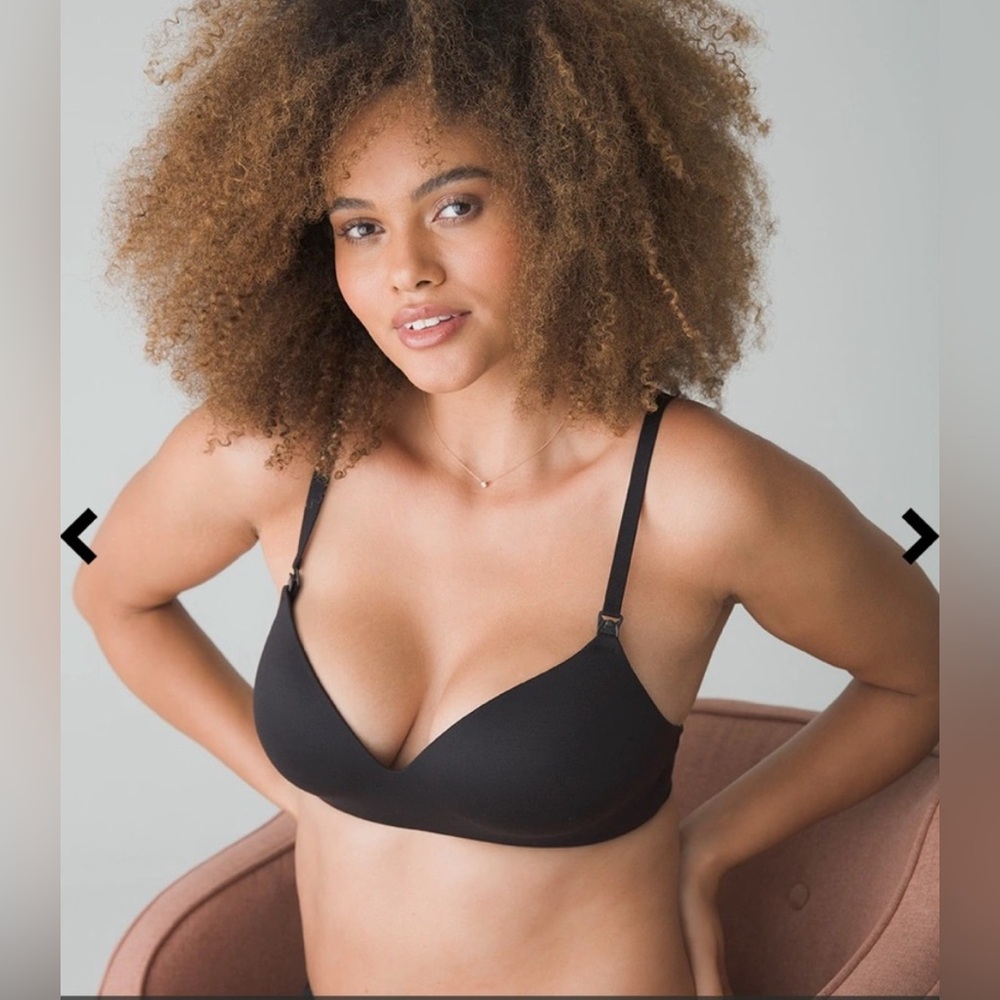 Soma Enbliss Nursing Wireless Bra 36D Black
